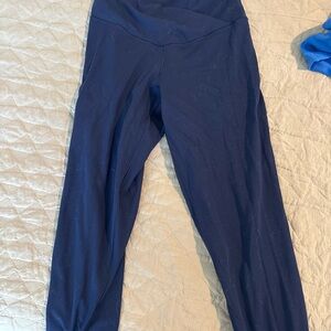 Aerie Blue Ankle Cropped Pants